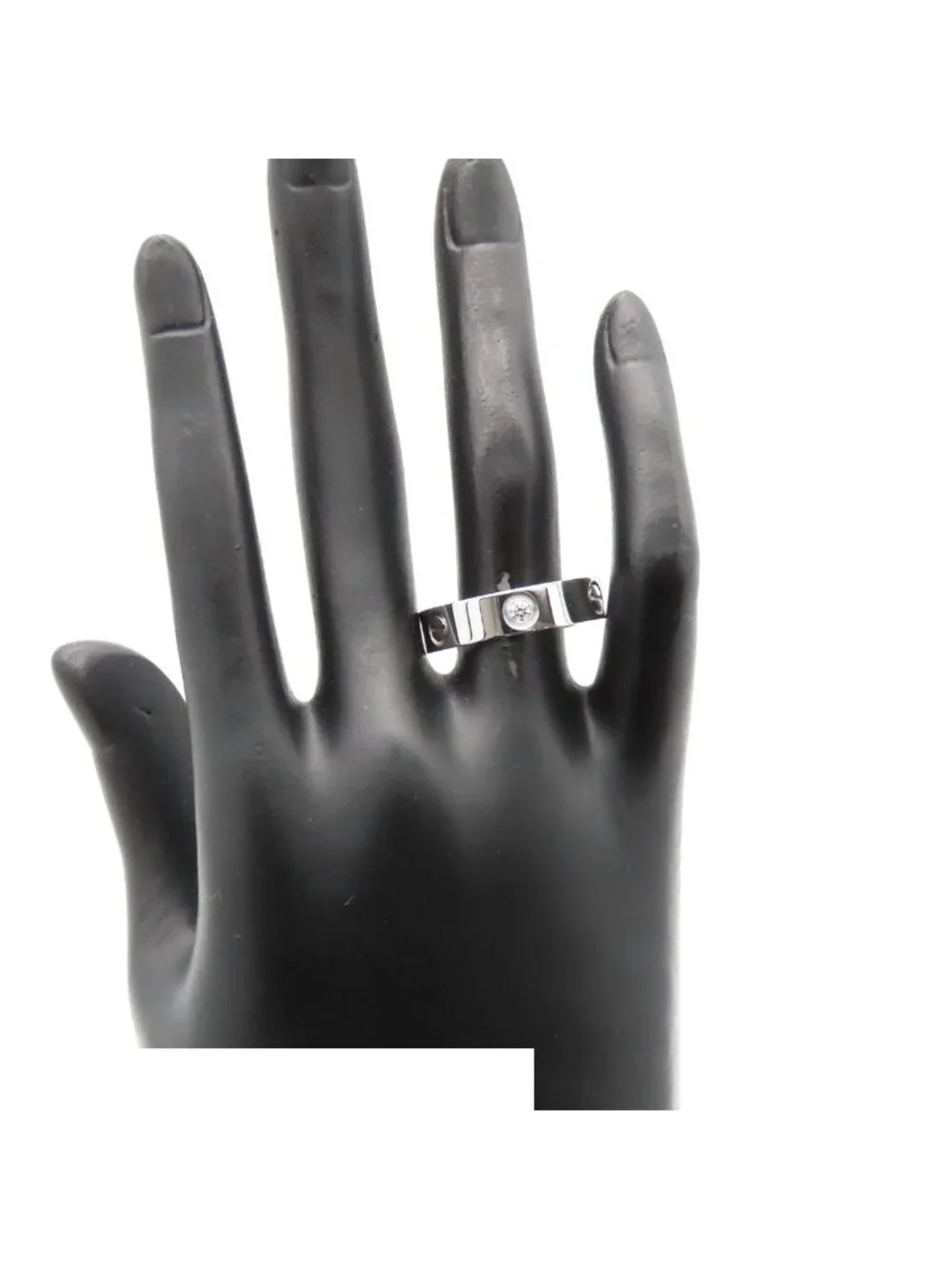 Cartier Love White Gold 18K Diamond 61 Ring